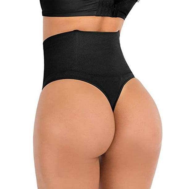 Tummy Control High Waist Thong Panties Body Shaper Butt Lifter Girdle Underwear